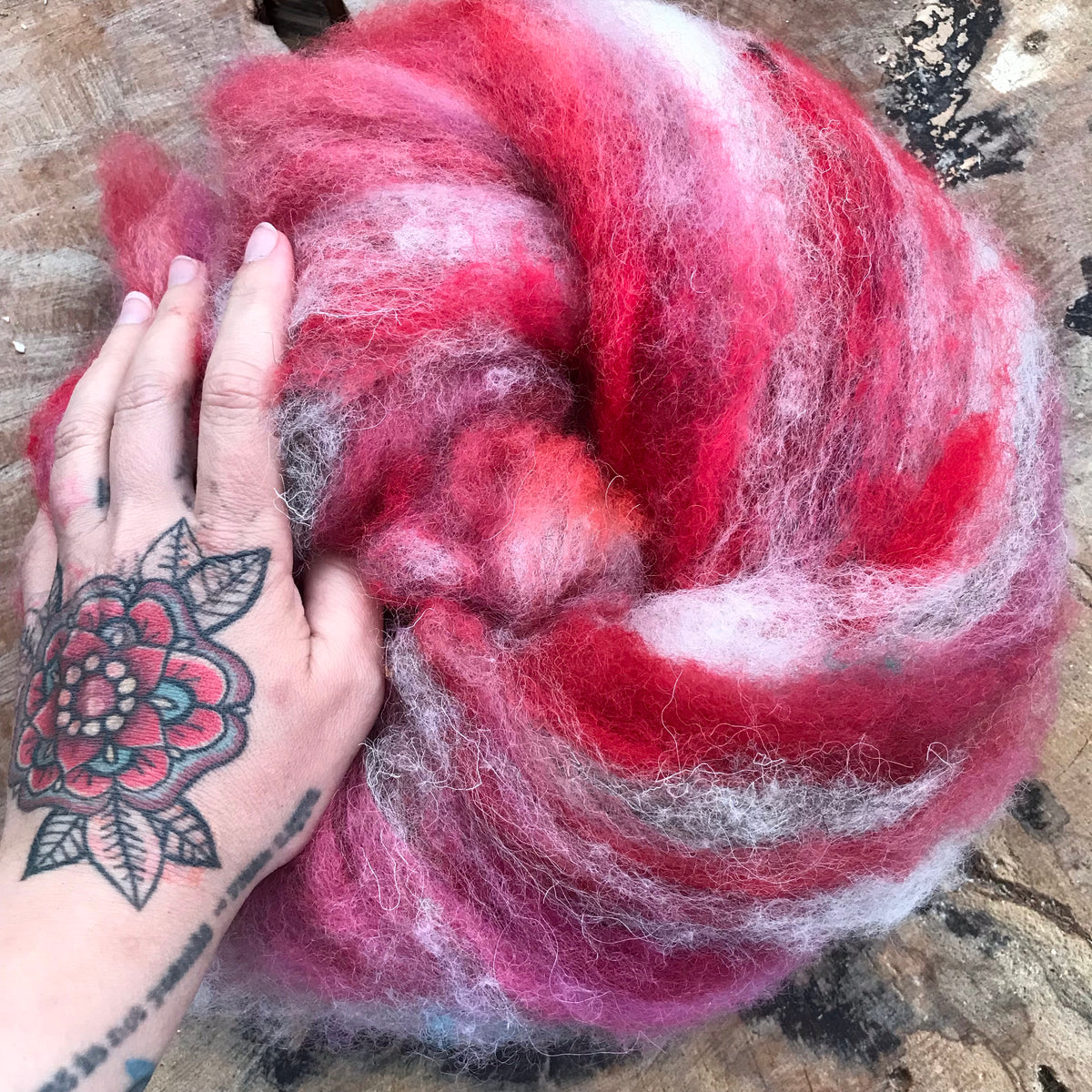 Location de cardeuse Carding rental - Mynoush