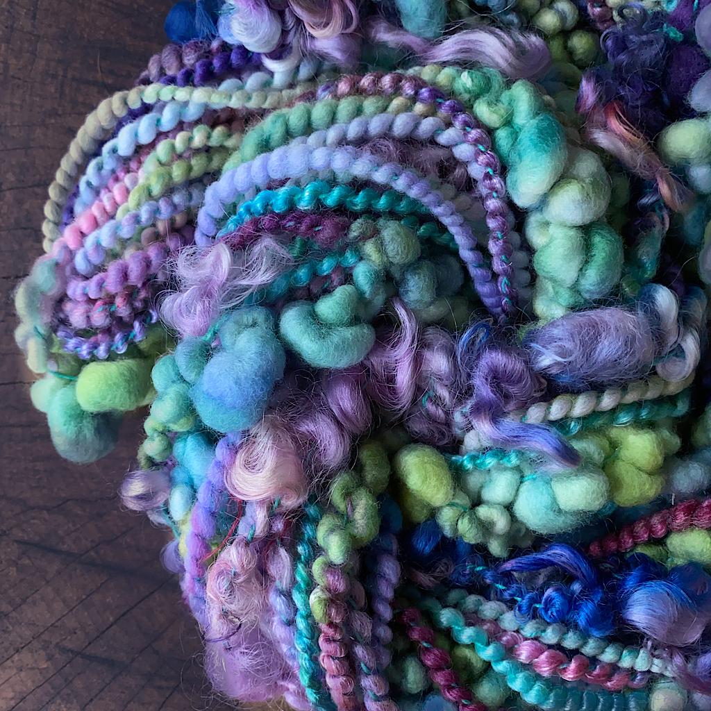 C’est l’été  Art yarn