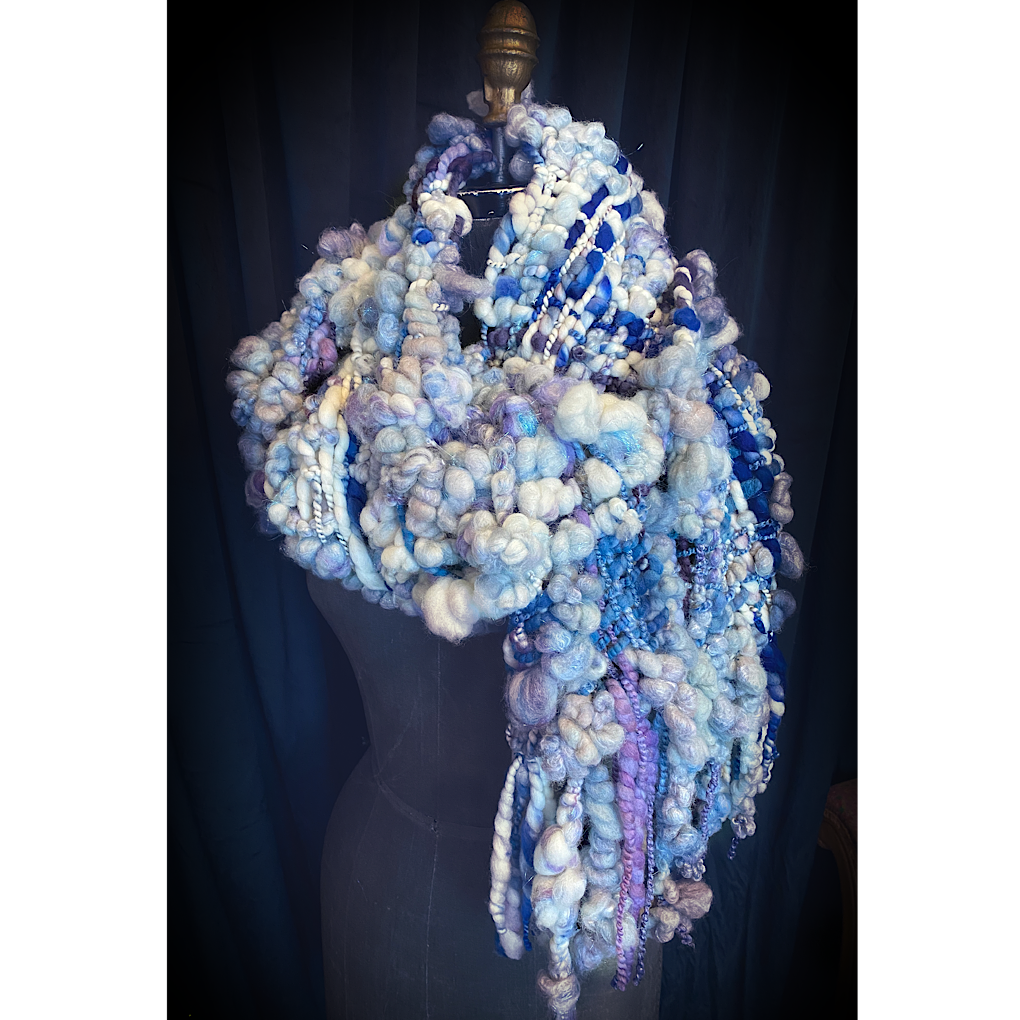 Ice Queen- Woven scarf