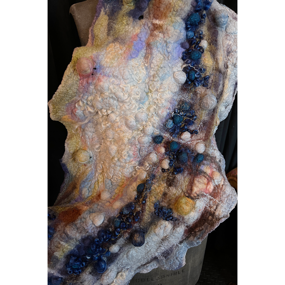 2022 Landscape serie  - felted scarf