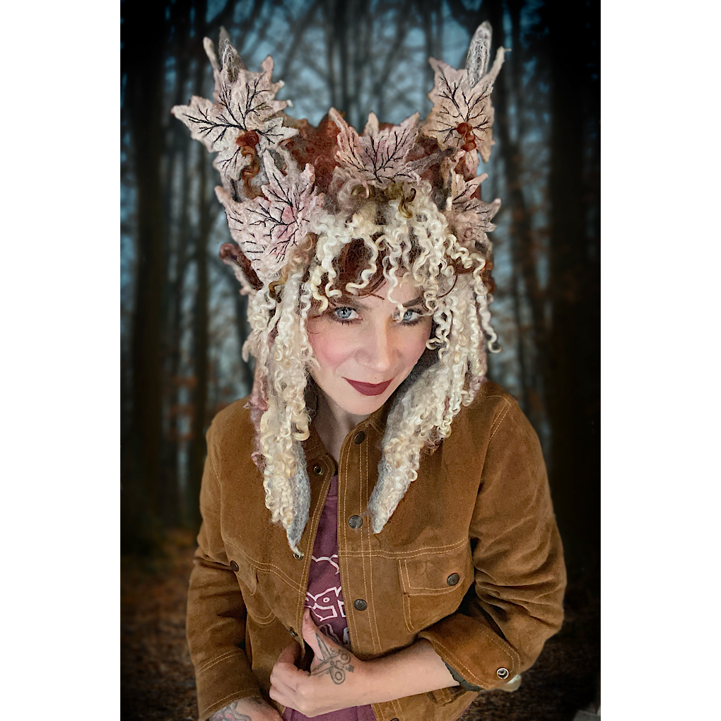 L’esprit des bois felted hood size 23“ STOCK