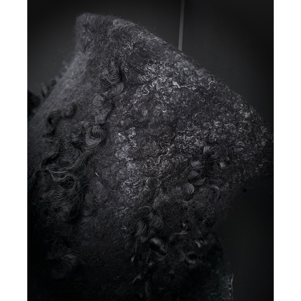 Felted top hat  - 23”