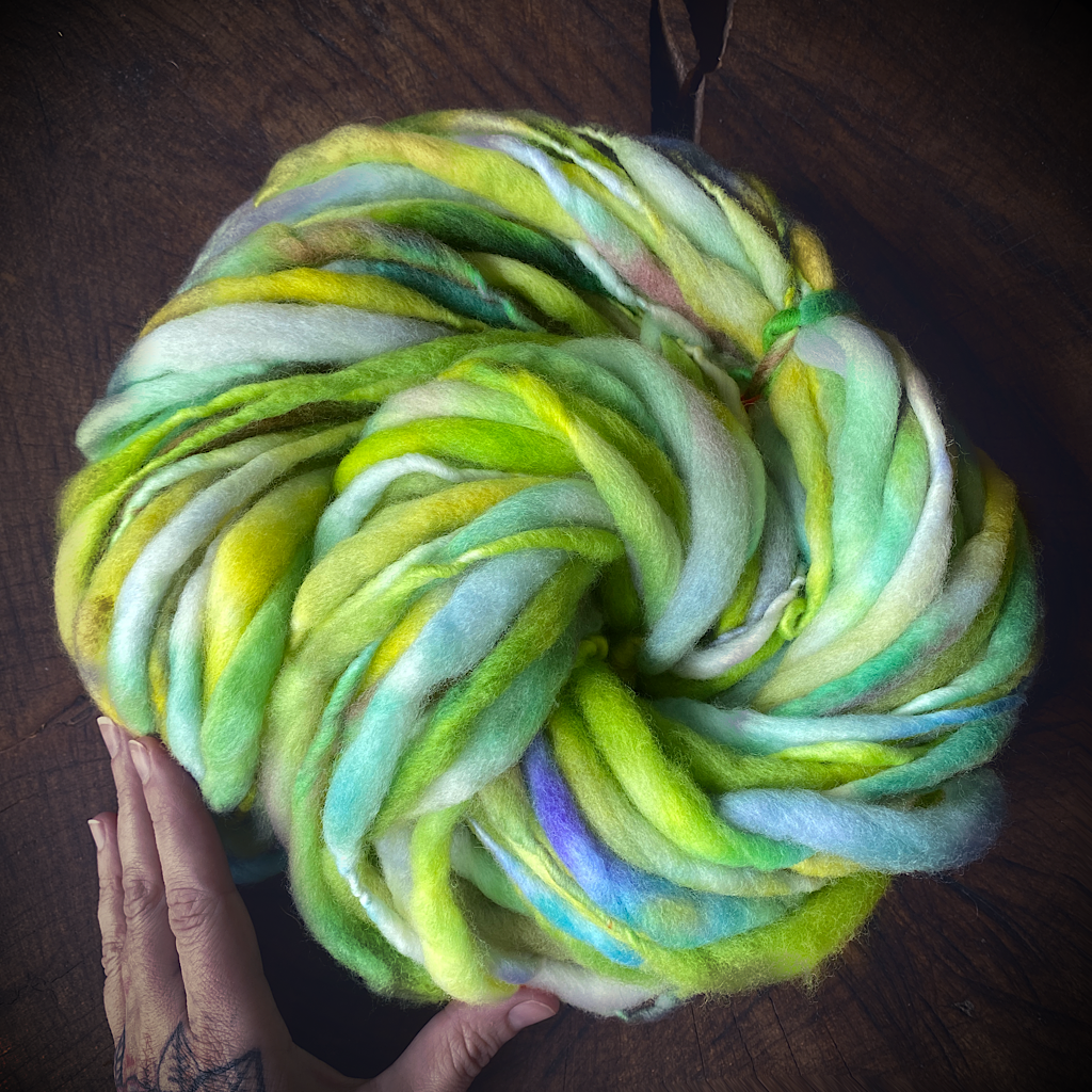 Merino hand spun yarn
