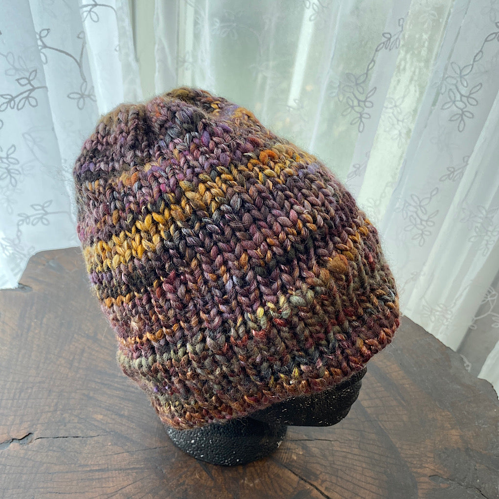 Merino silk beanie