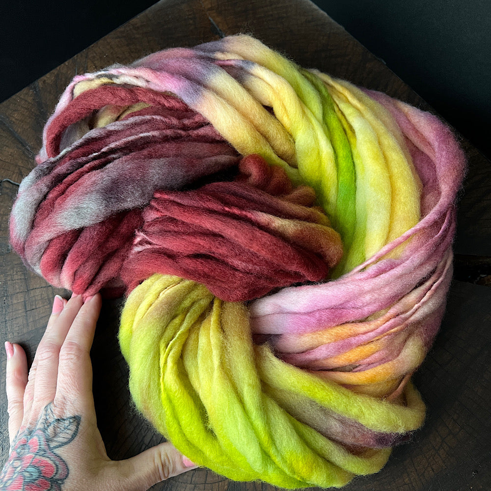 Fluffy yarn set of 3 skeins