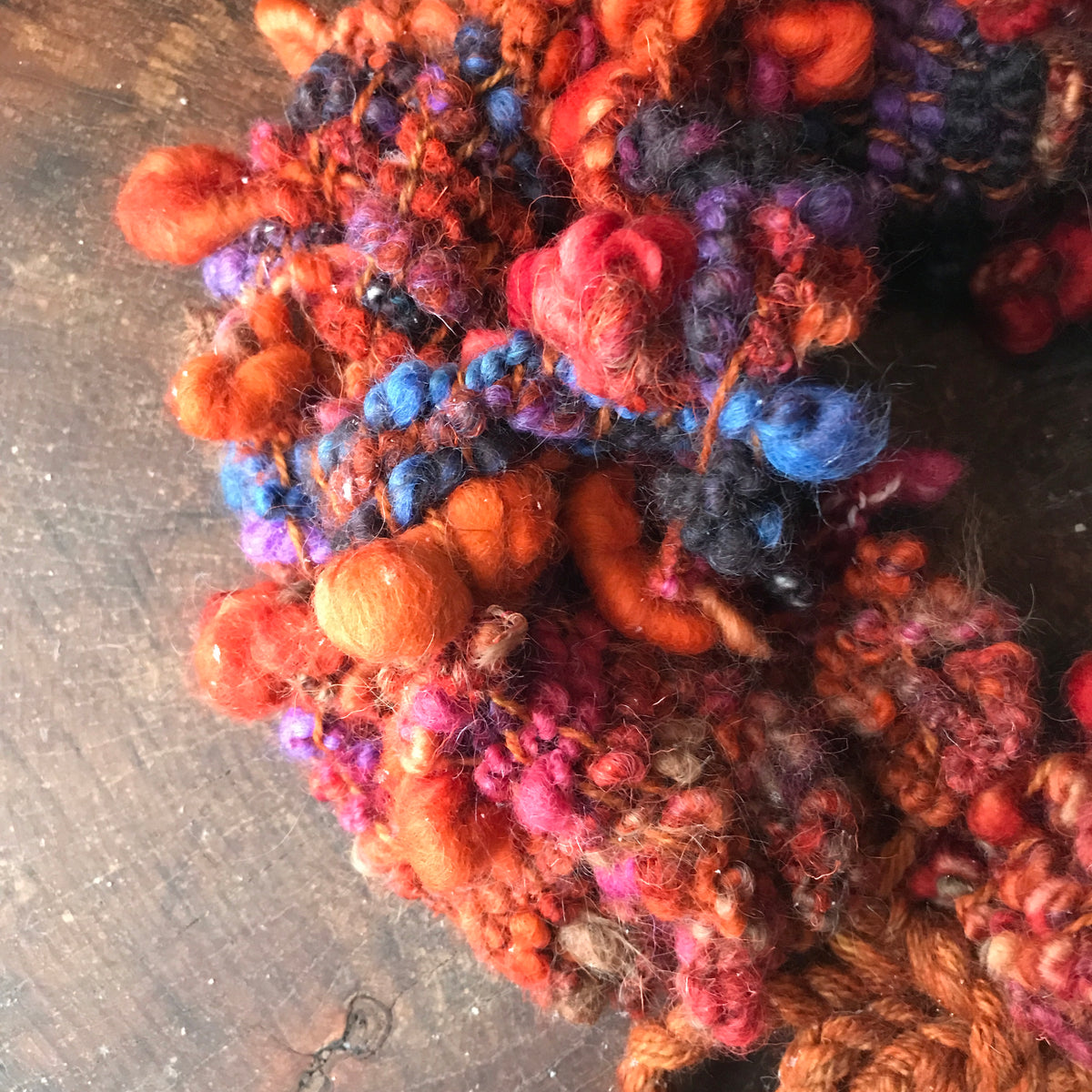 Orange cowl Col orange - Mynoush