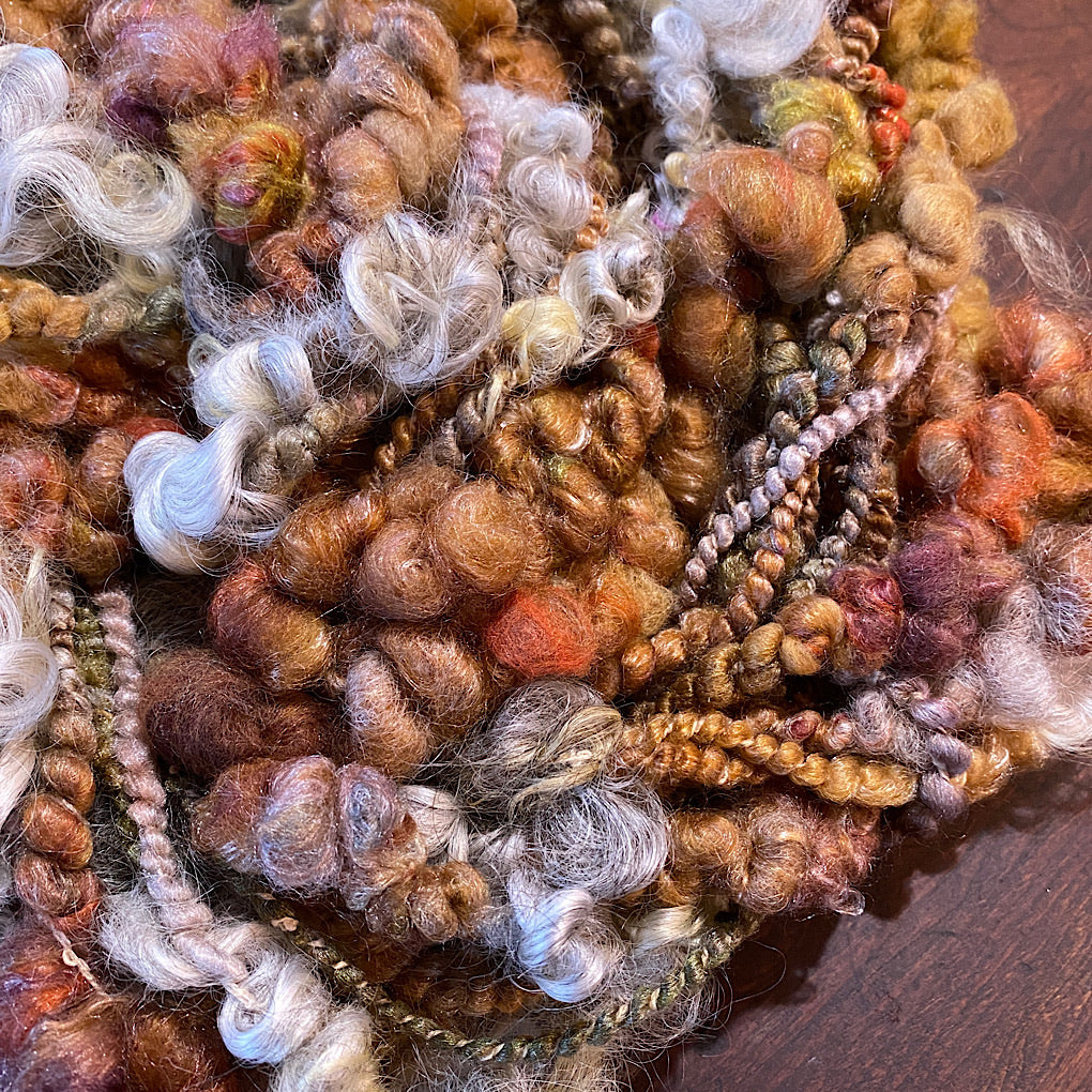 Golden autumn Art yarn