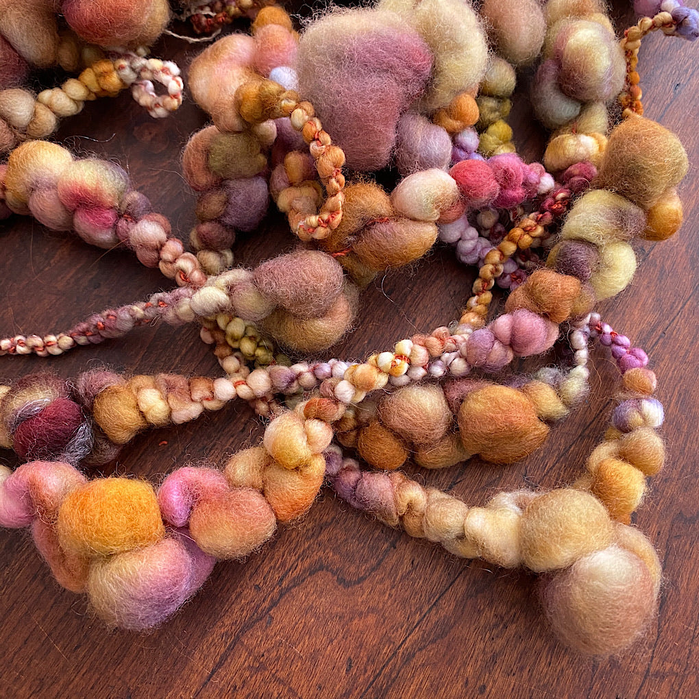 Legend of fall Jumbo boucle art yarn