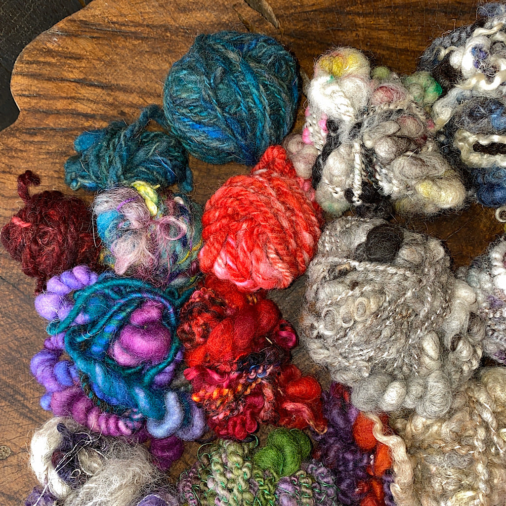 Sale Lot #4 hand spun yarns