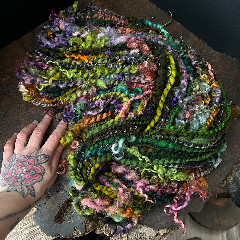 Secret garden - art yarn