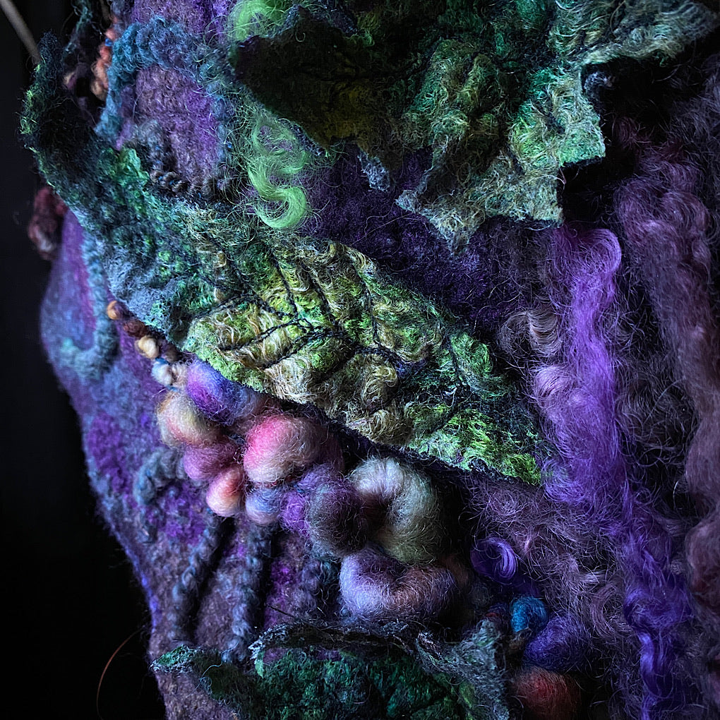 One spell - Felted hood