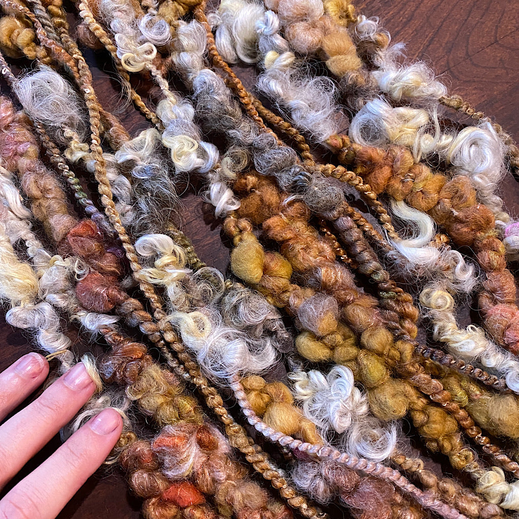 Golden autumn Art yarn