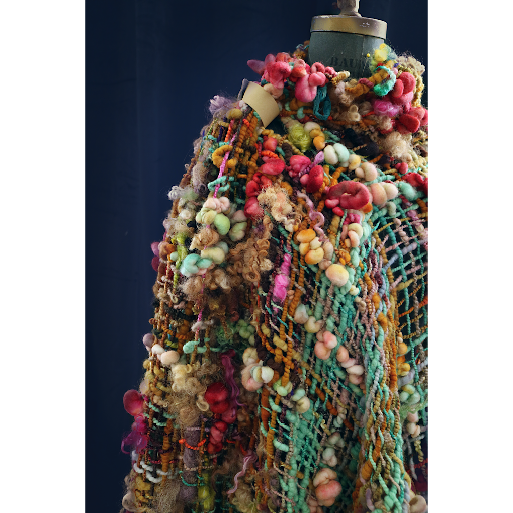 Golden Belle merino silk Shawl