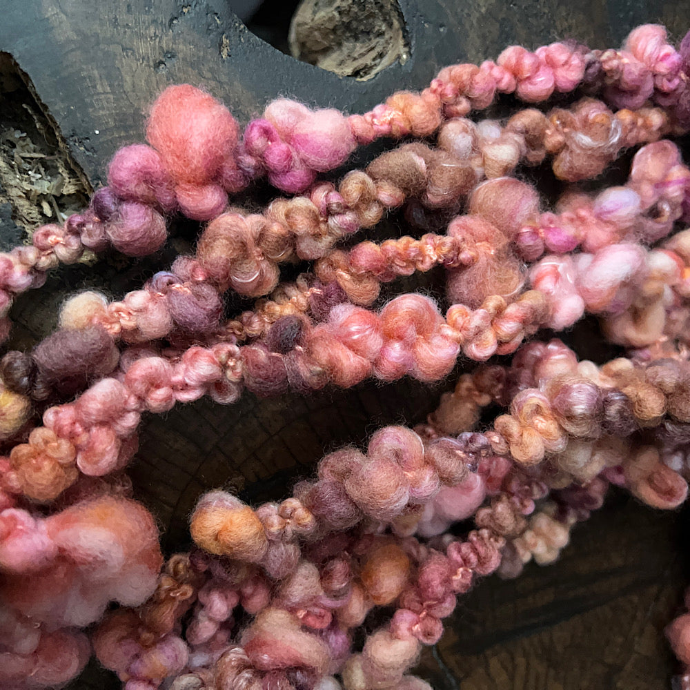 Art yarn trio for weaving 6.2 oz