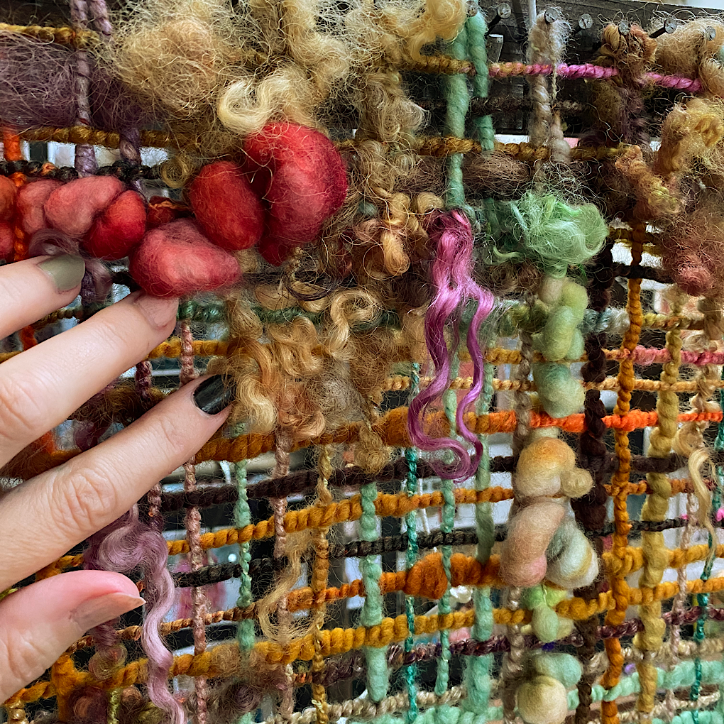 Golden Belle merino silk Shawl