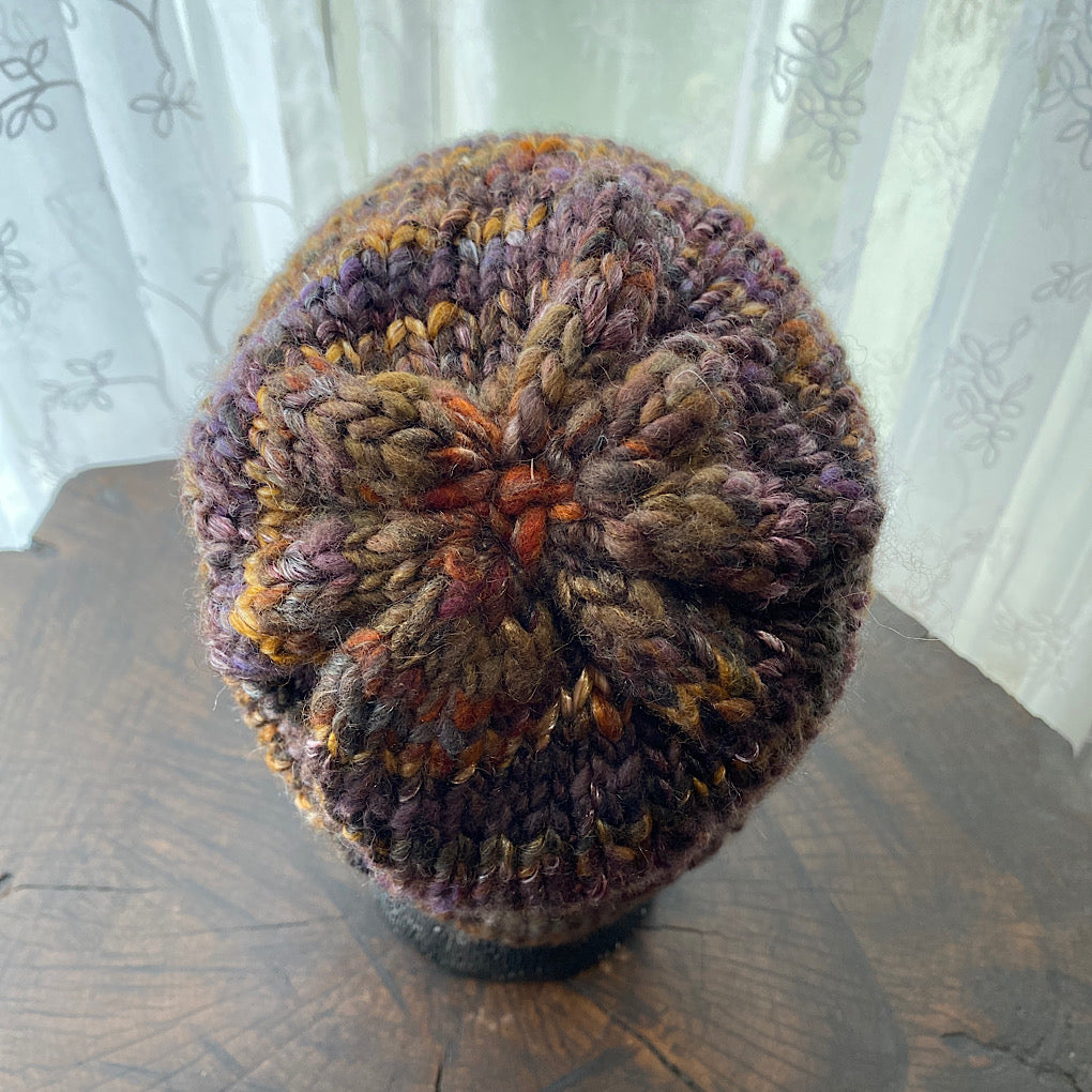Merino silk beanie