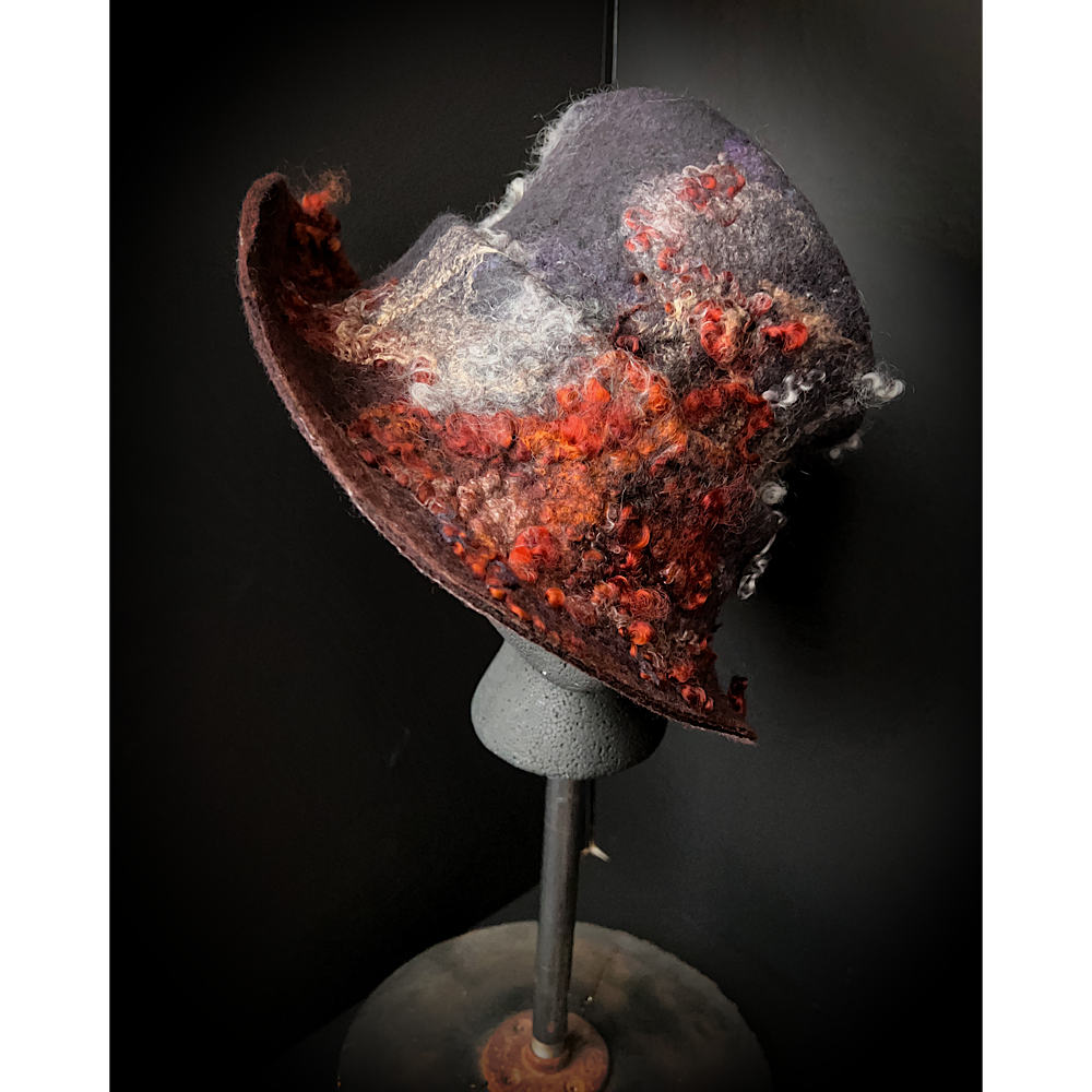 Felted hat- 23.5”