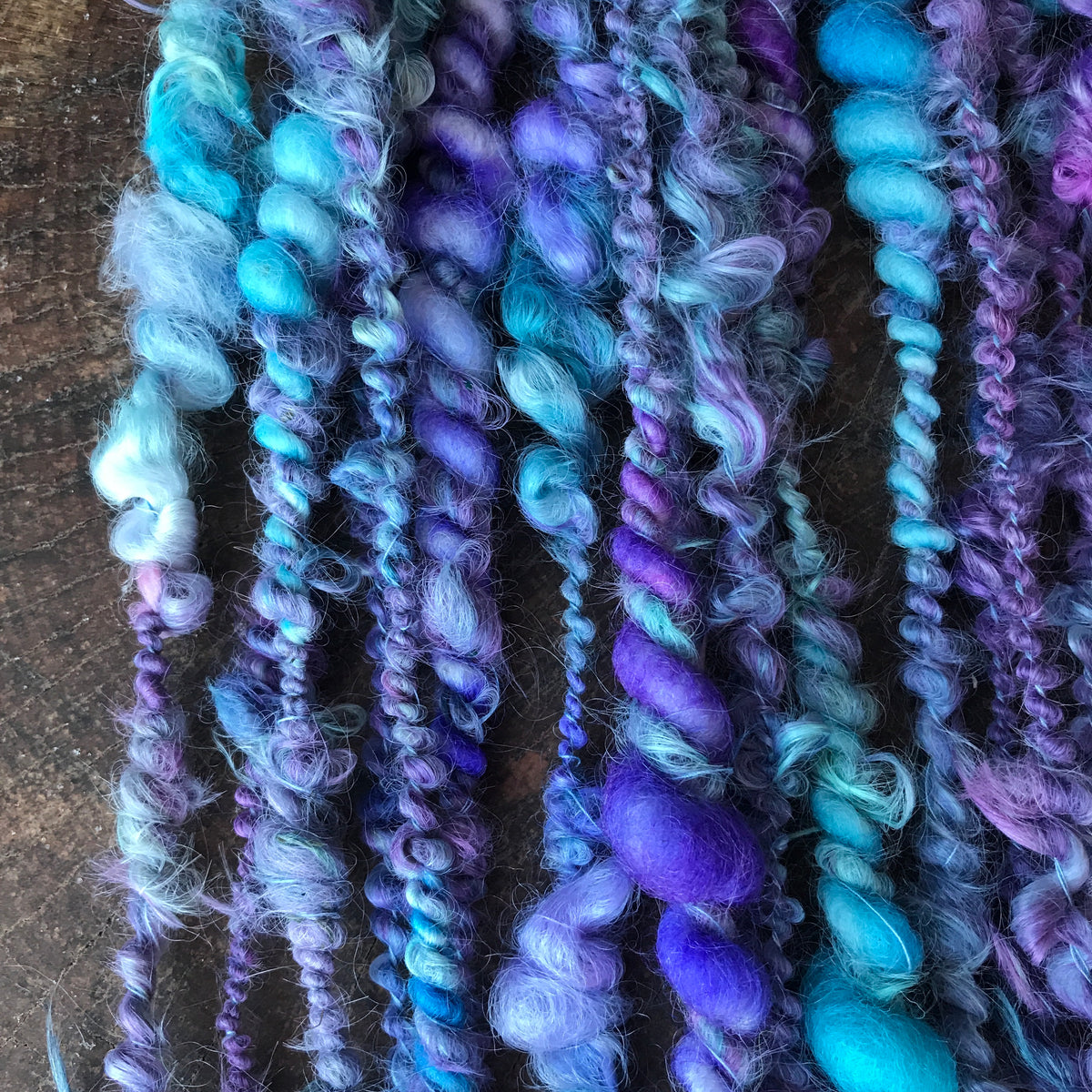 Purple alpaca yarn 100g - Mynoush