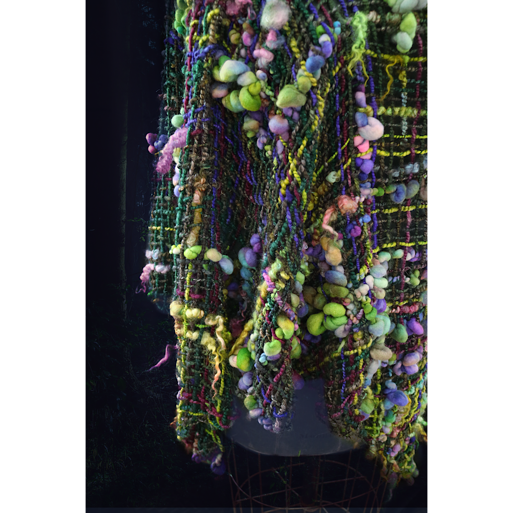 AURA merino silk Shawl