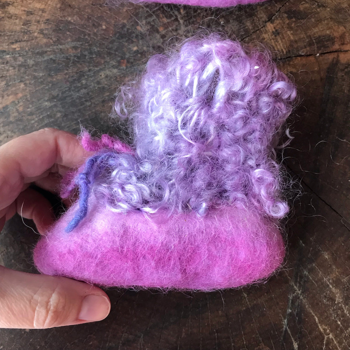 Newborn booties Botillons nouveau né - Mynoush