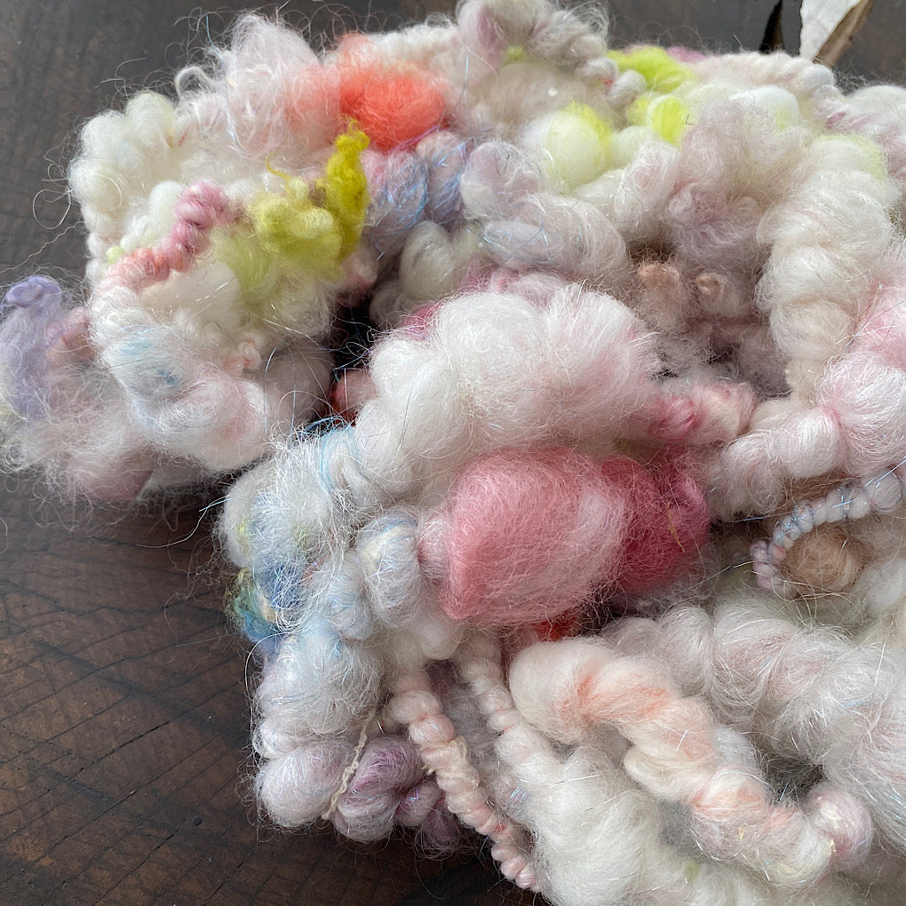 Cloud spark 3 Super coiled Art yarn