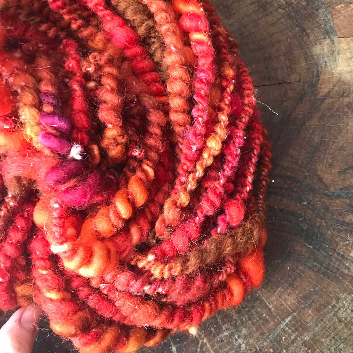 Orange art yarn 100g - Mynoush