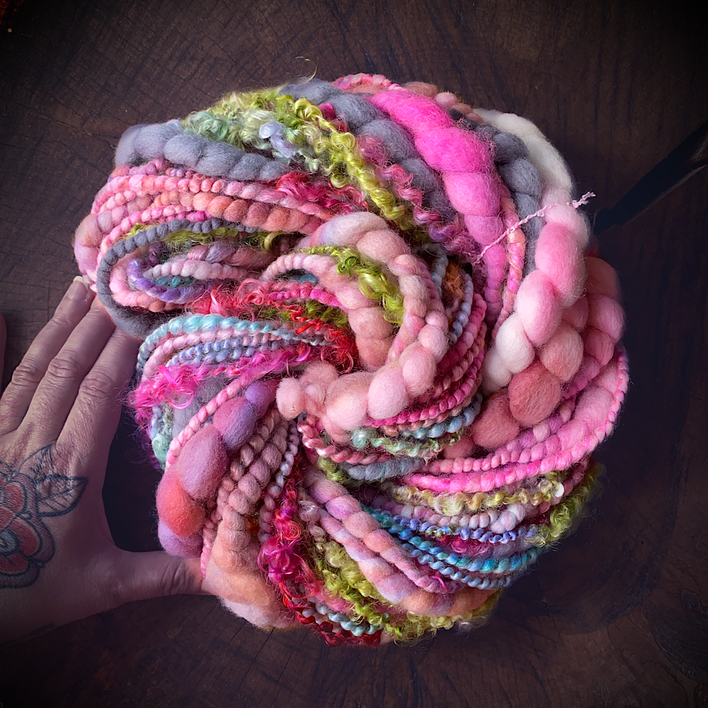 Unicorn mohair art yarn