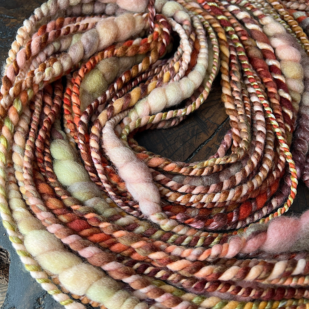 Golden Spring mini twist yarn