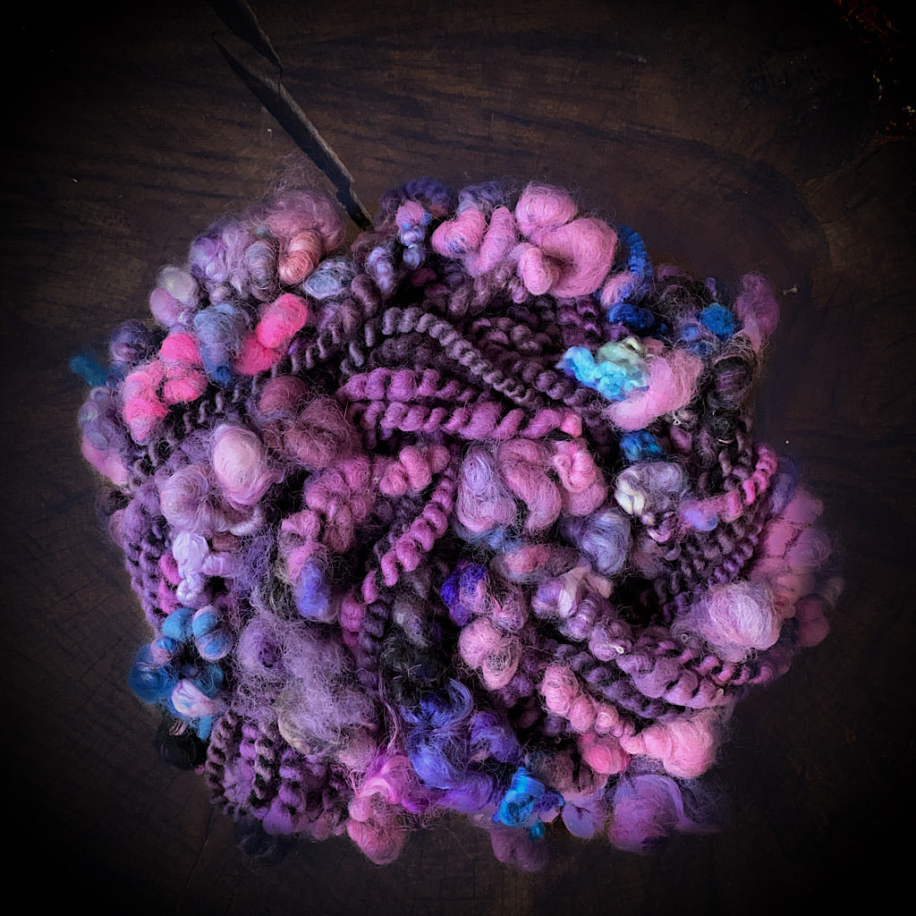 Purple heart Art yarn