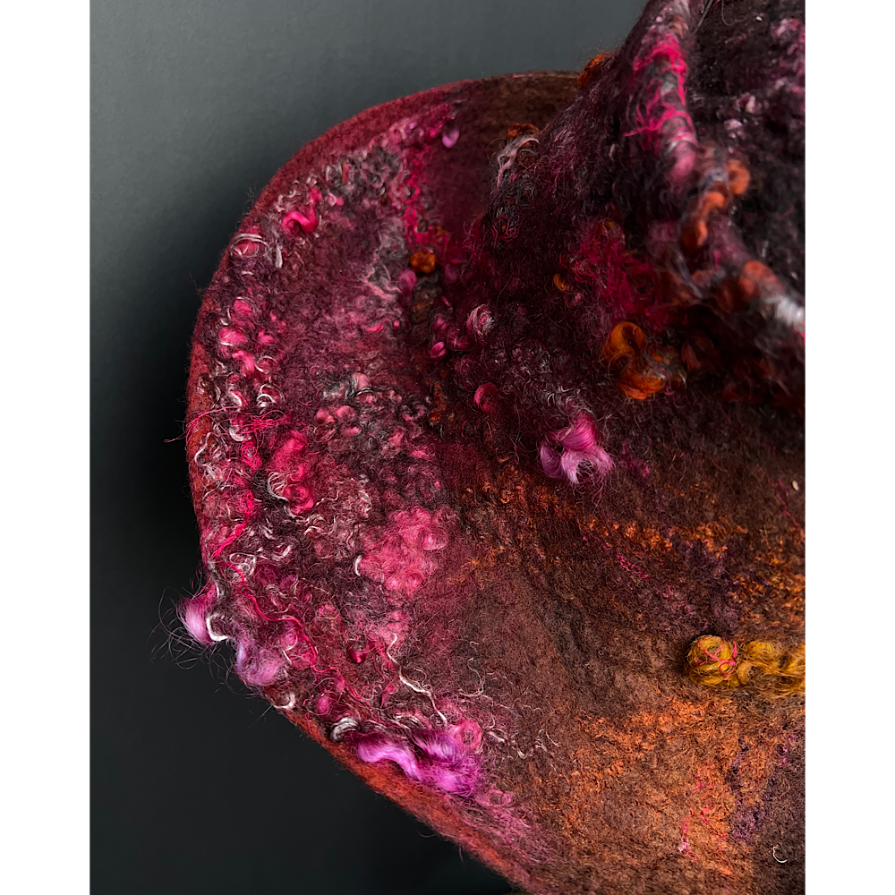 Felted hat- 24”