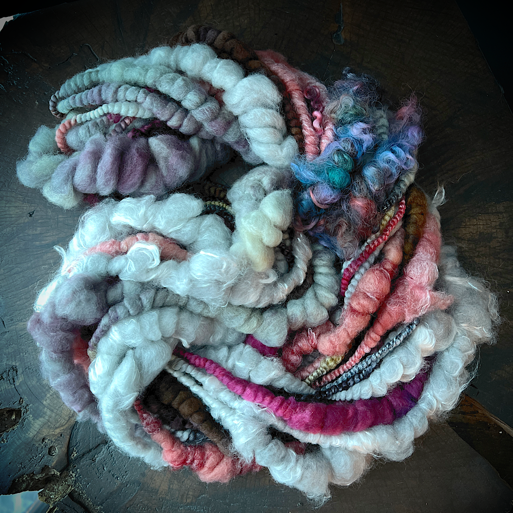 4 oclock in winter jumbo art yarn