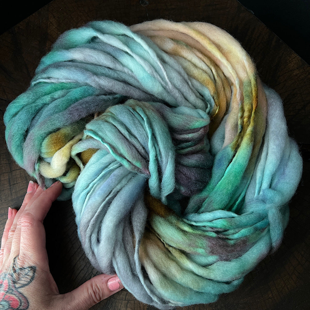 Fluffy yarn set of 3 skeins