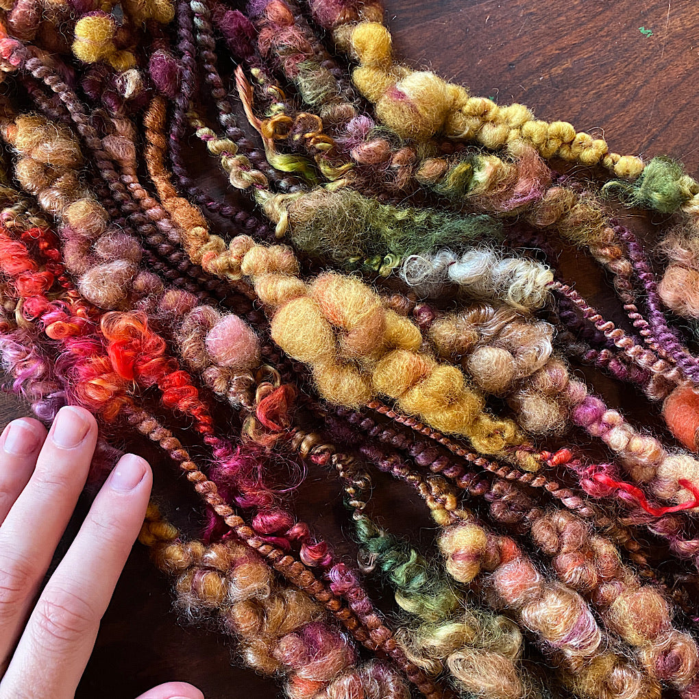 Boucles d’or  Art yarn