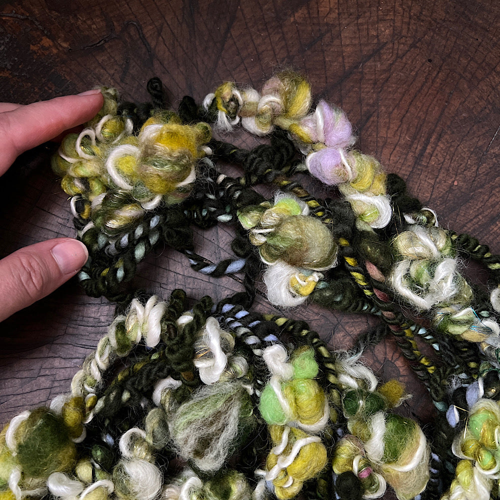 Secret forest weaving art yarn