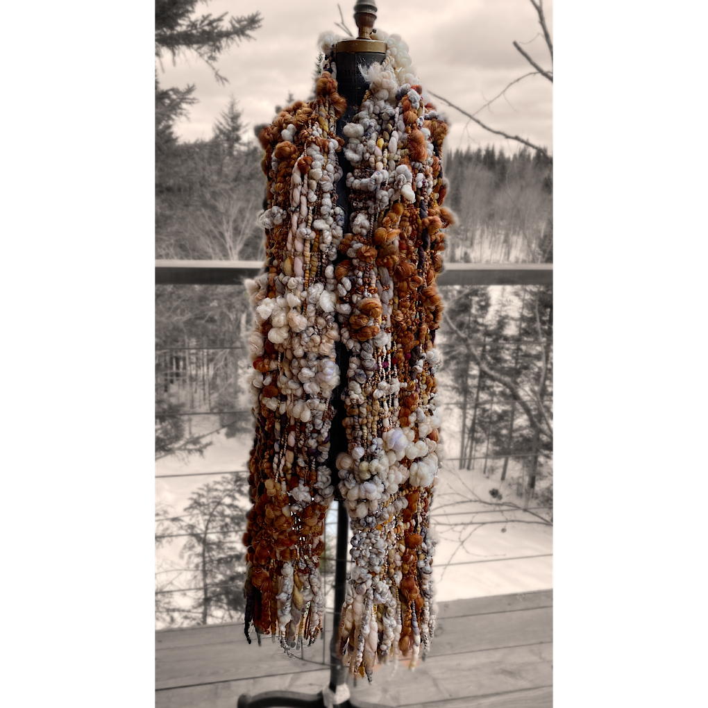 Sucre à la crème - Woven scarf