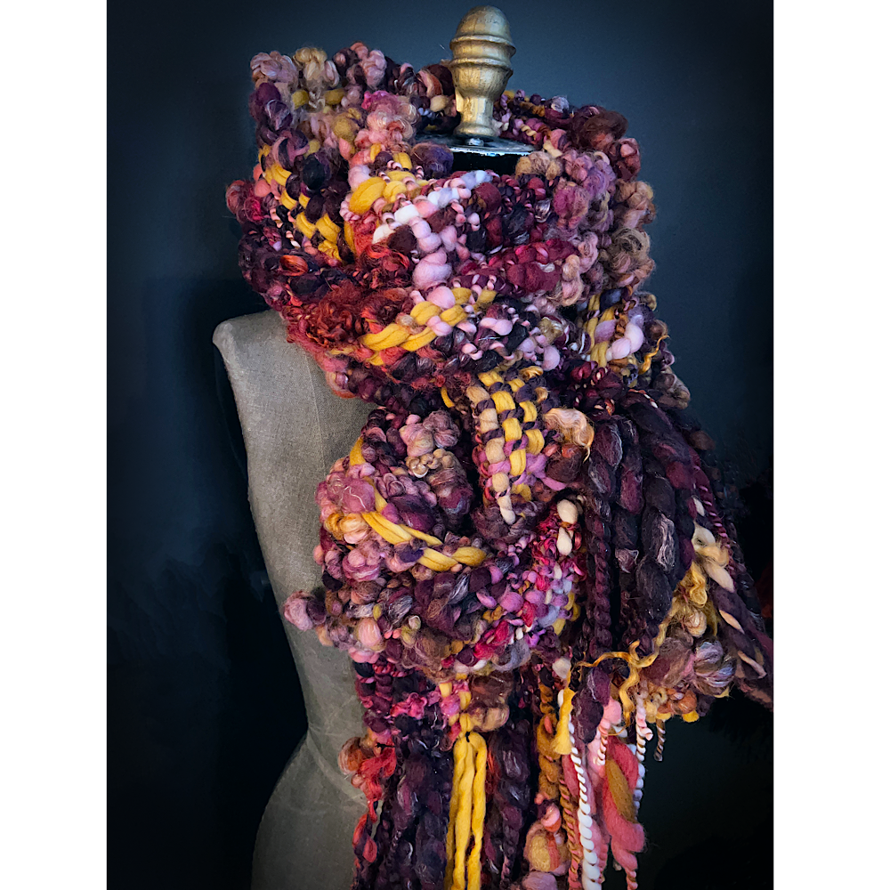 Woven scarf 94” X 8”