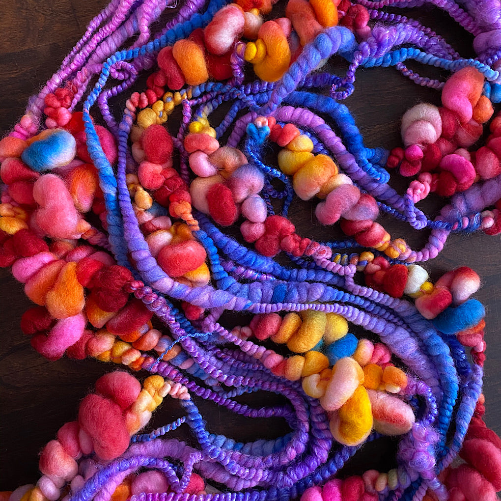 Bloom - Merino tencel art yarn