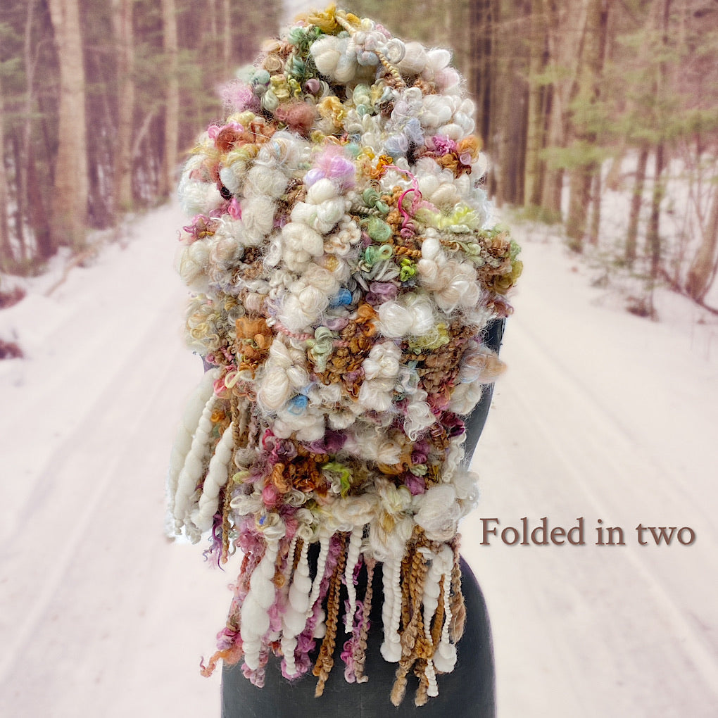 The Golden Rose scarf