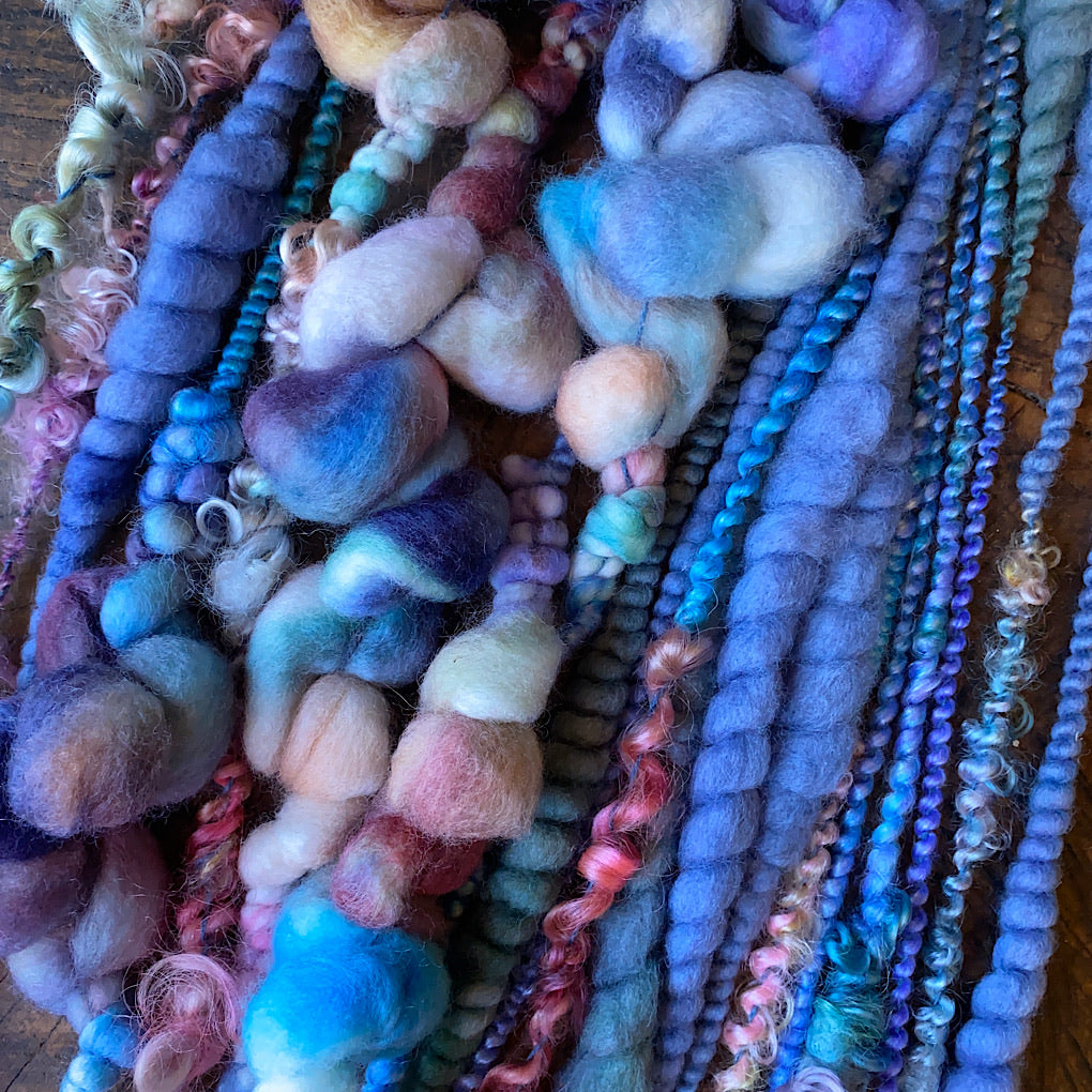 Les rêves bleus 3 Art yarn