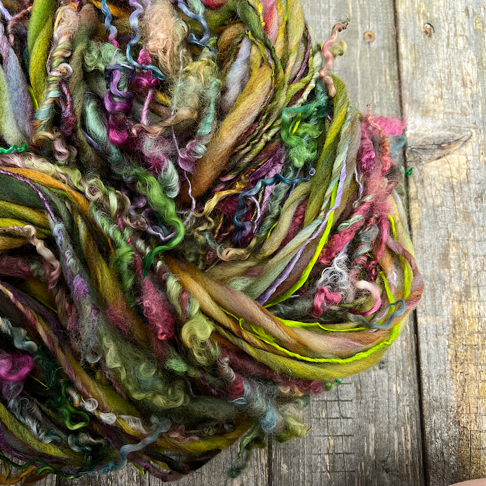 Woodland - single art yarn