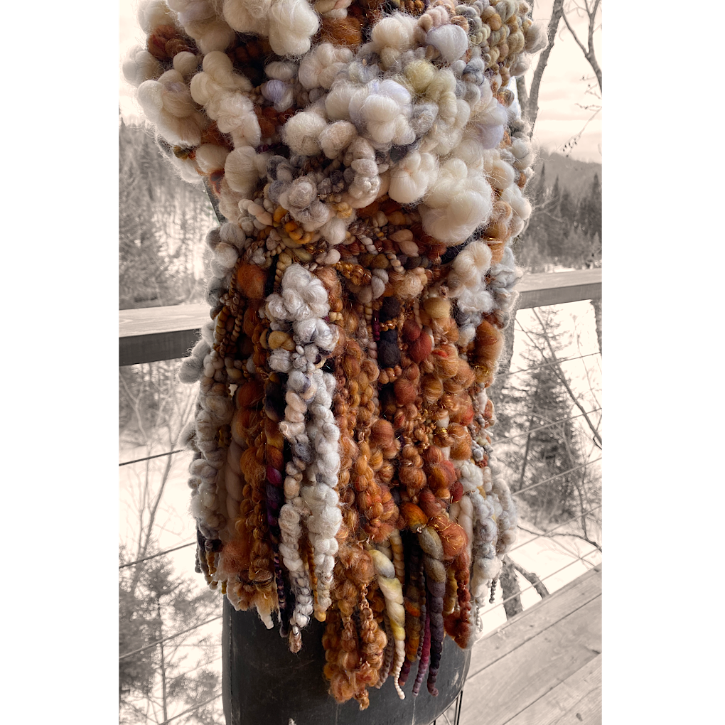 Sucre à la crème - Woven scarf