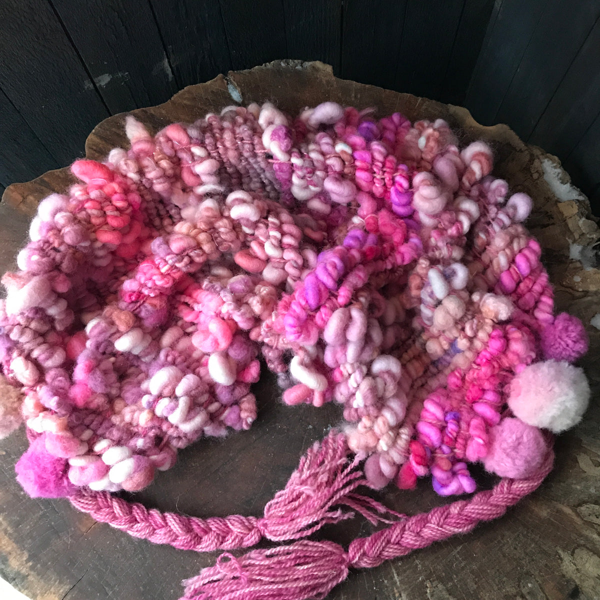 Pink cowl Col rose - Mynoush