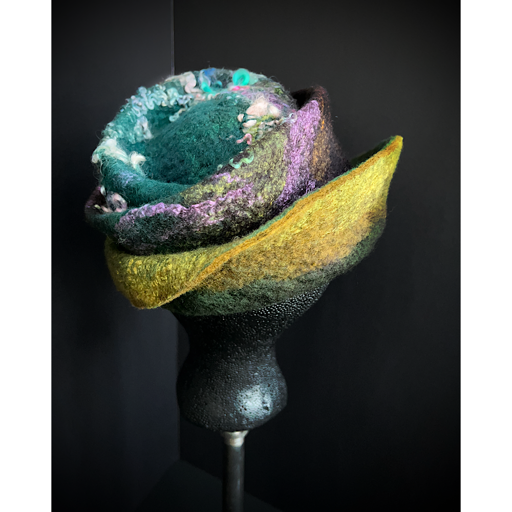 Felted hat- 23”