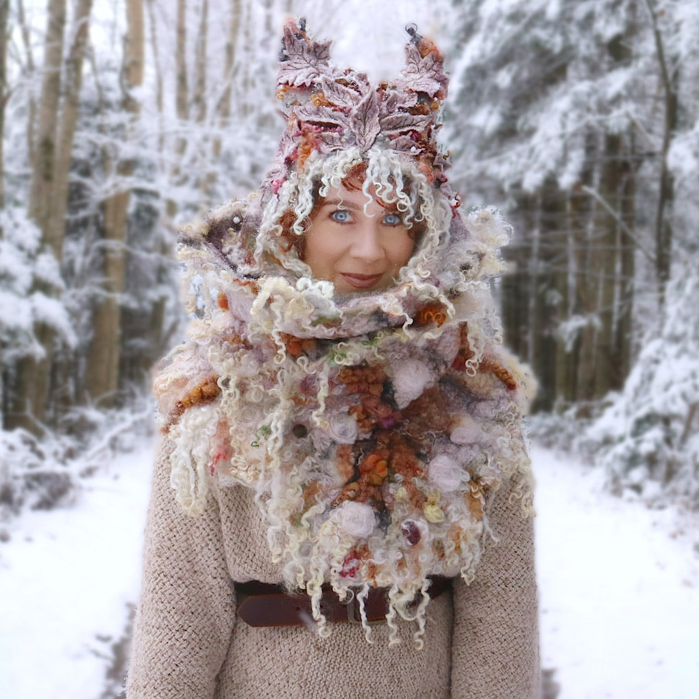 L’Esprit du bois Felted Scarf