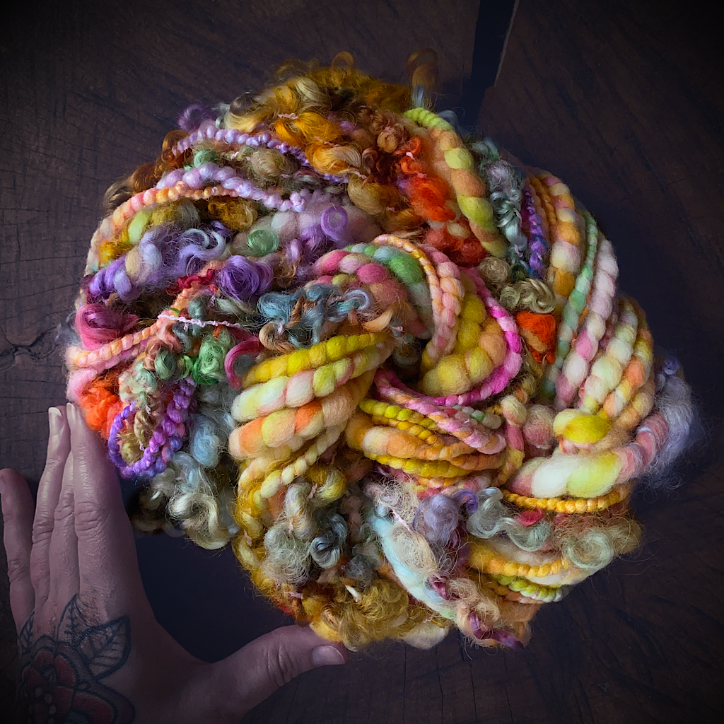 Plein soleil  Art yarn