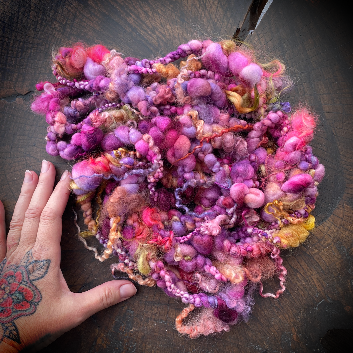 Petits fruits Jumbo boucle Art yarn