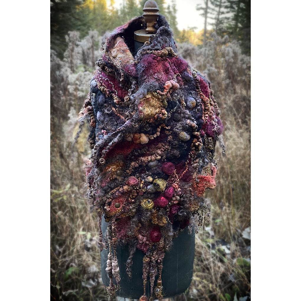 L’esprit du Bois 2021 - Felted Scarf