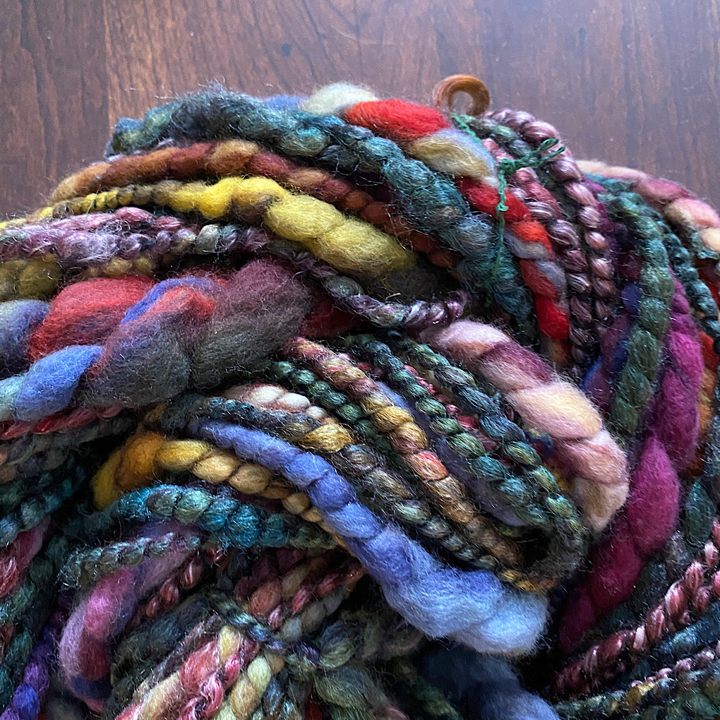 Prairie  - Merino tencel knitting art yarn