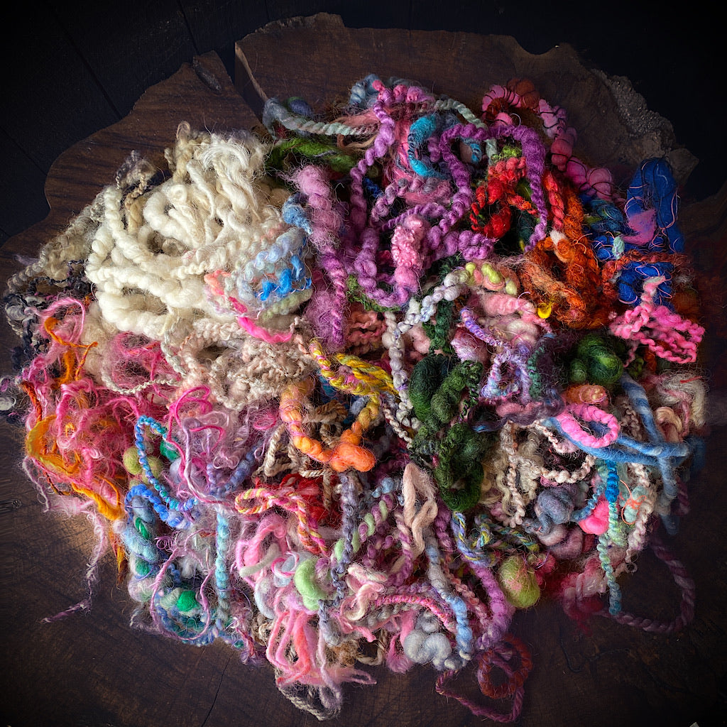 Yarn ends for felters and crafters