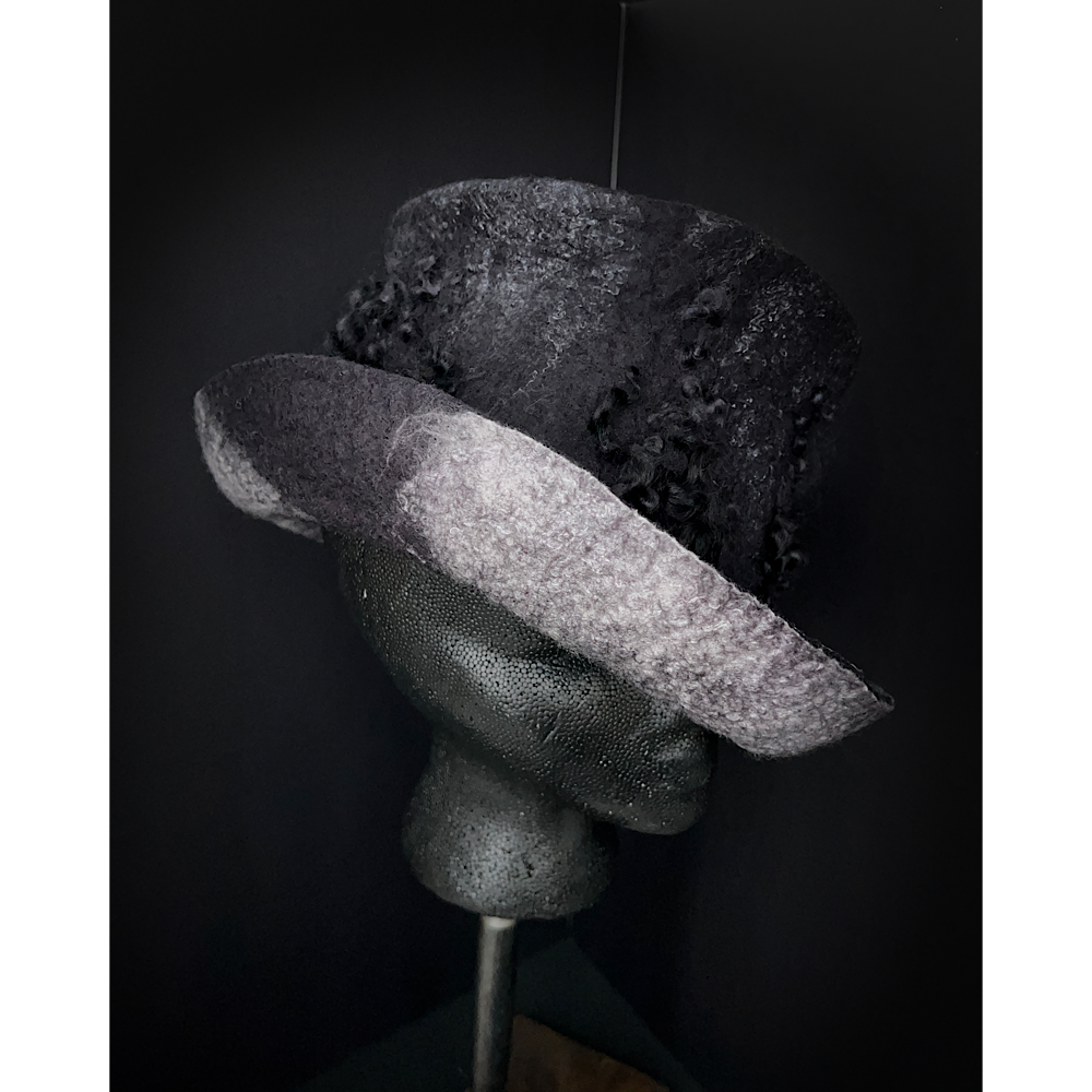 Felted top hat  - 23”